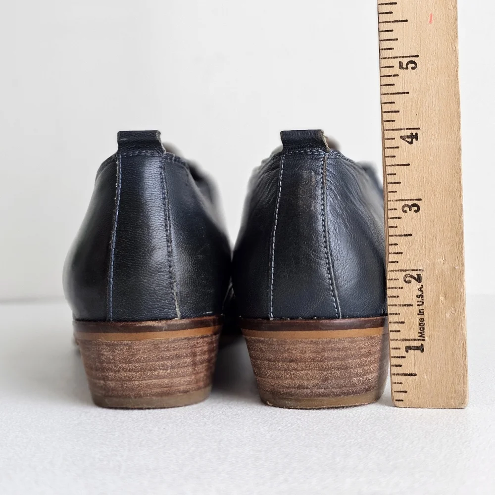 Anthropologie Sixty Seven Blue Leather Ankle Boots – Women’s EU 41 US 9.5 10